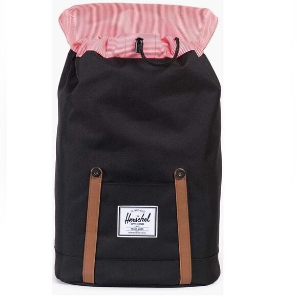 Herschel Supply Co.‎ "Retreat' Little America Backpack, Black\Brown NWT - Picture 5 of 16